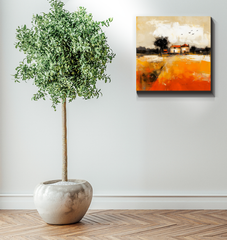 Lakeside Reflections Wrapped Canvas