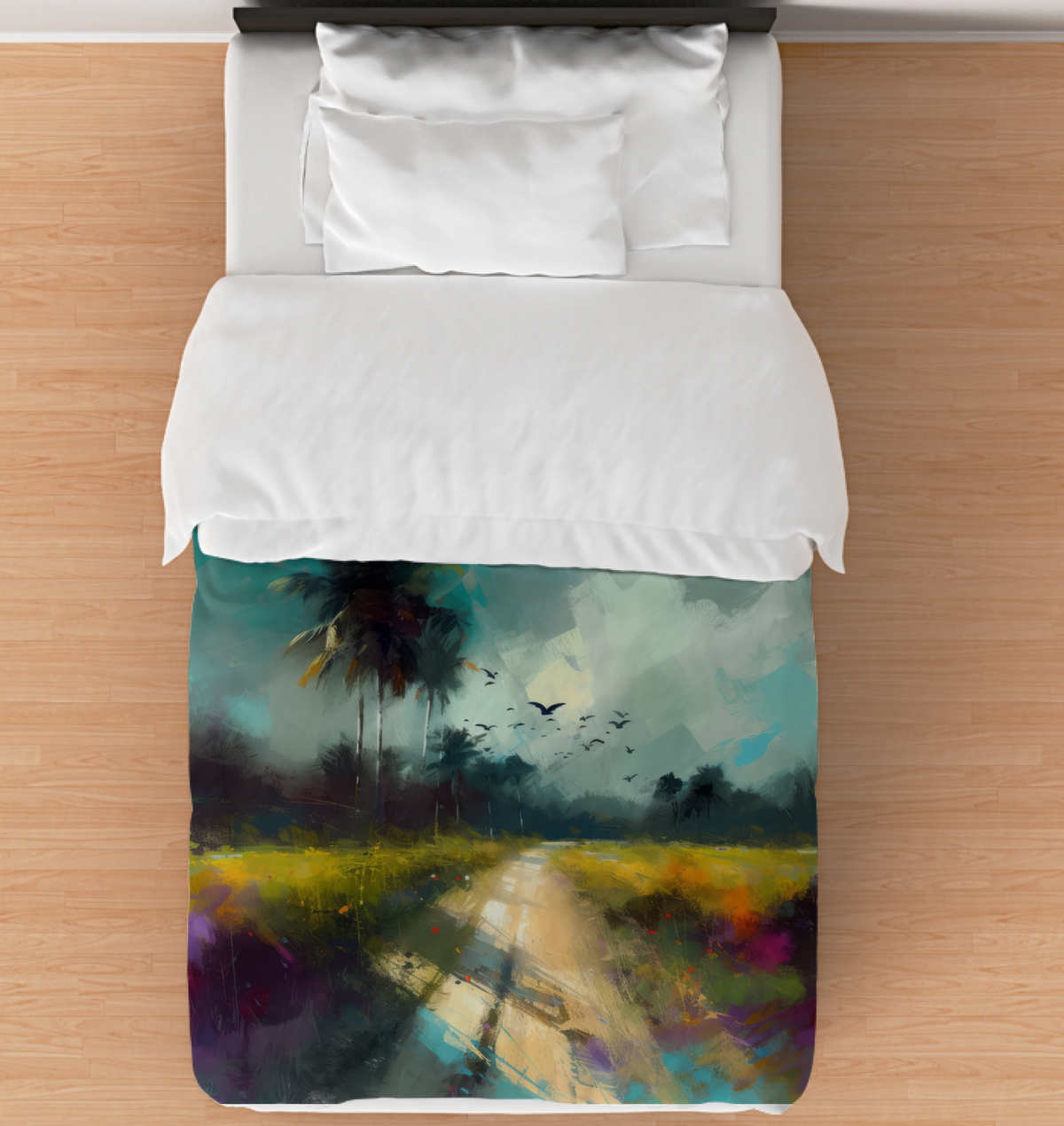 Enchanted Forest Whispers Duvet Cover