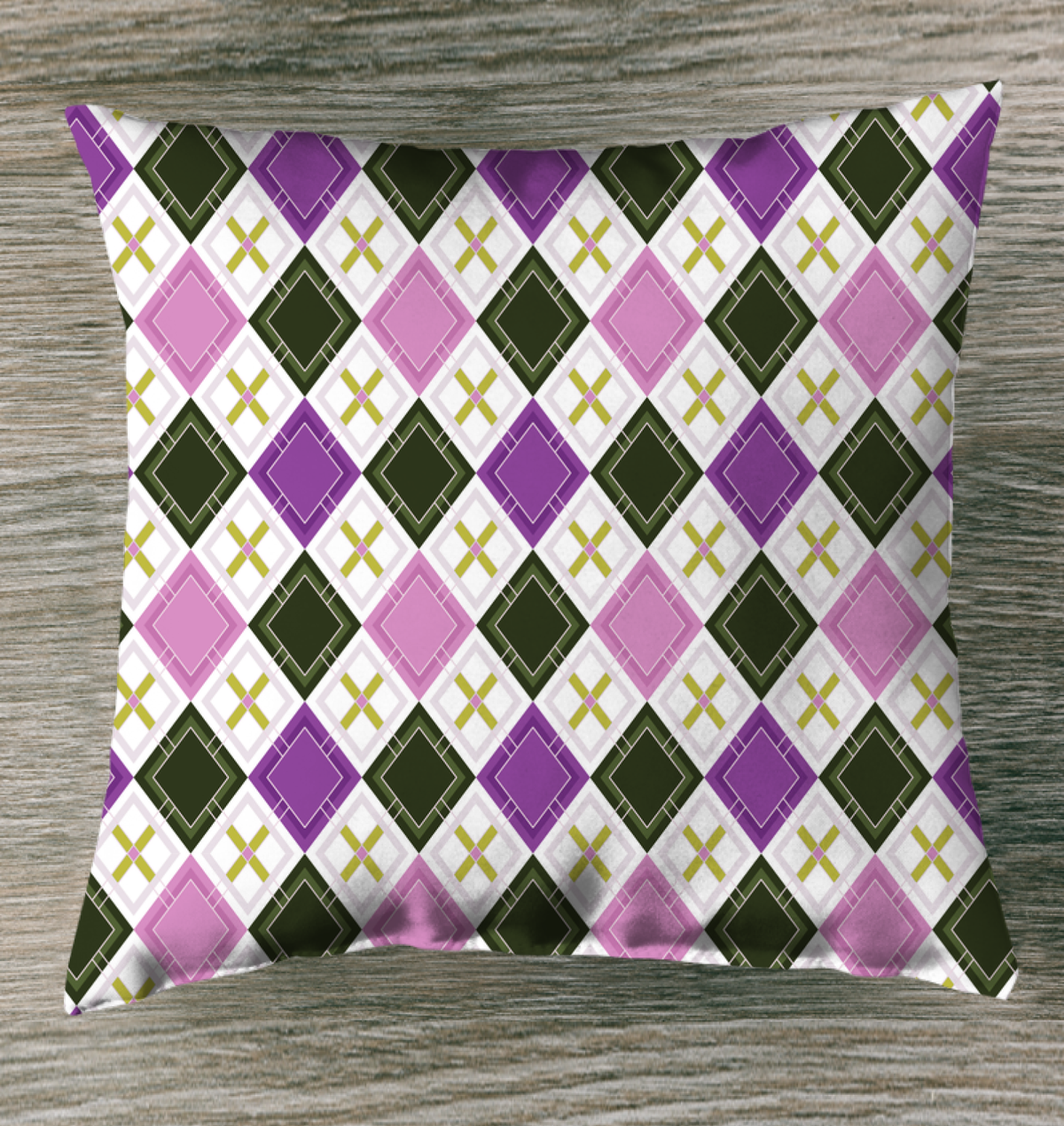 Diamond Elegance Indoor Pillow