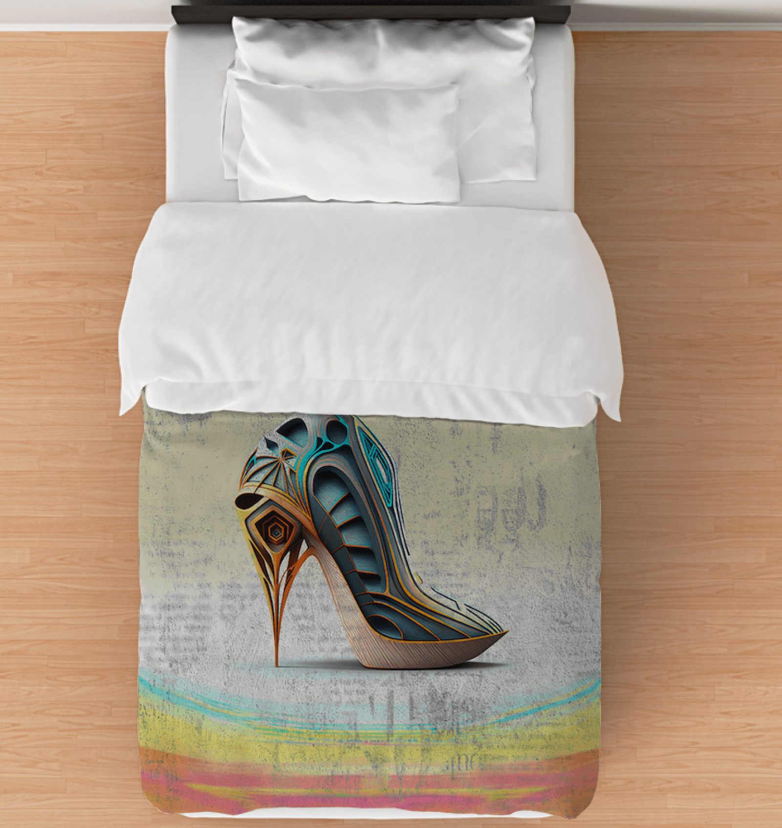 Space Odyssey Shoe Dreams Bedding - Beyond T-shirts
