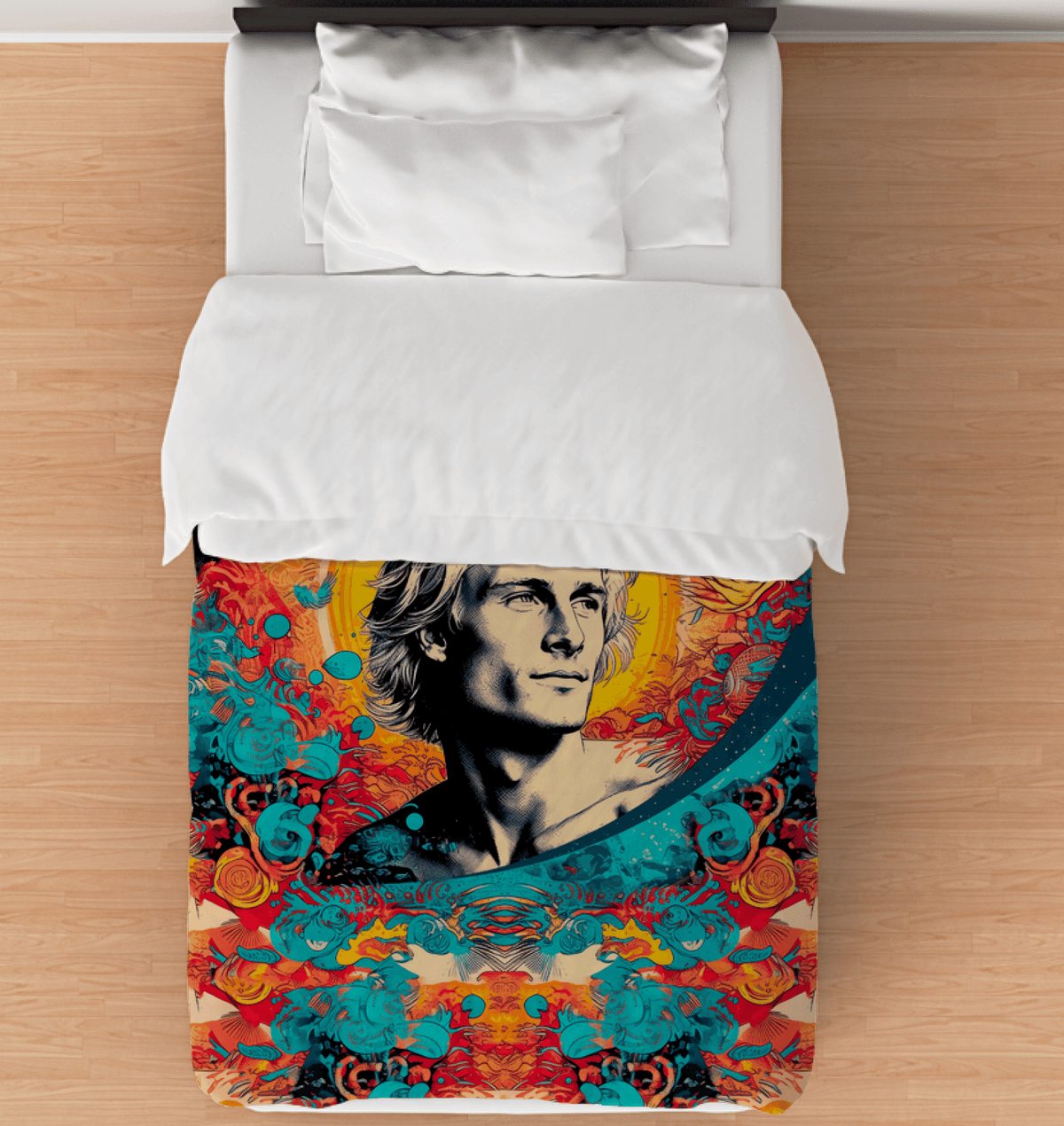 Surfing Adventure Bed Comforter - Beyond T-shirts