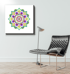 Mystical Mandala Moonlight Canvas - Beyond T-shirts