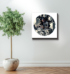 Octave Oasis Wrapped Canvas