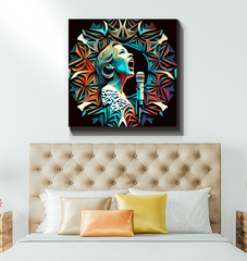 Aria Melody Wrapped Canvas