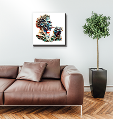 Lyrical Luminescence Wrapped Canvas