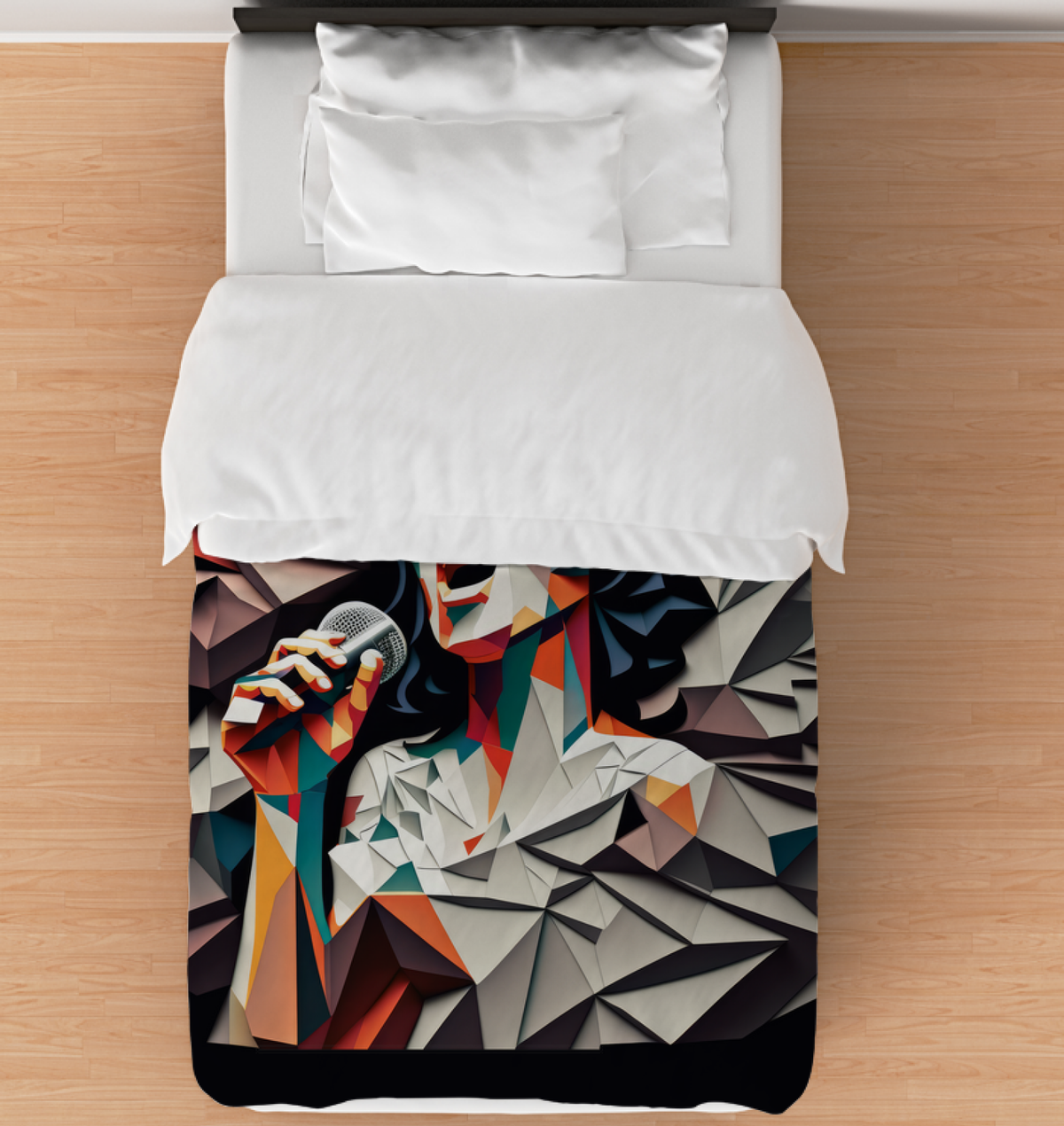 Jazz Improv Duvet Cover