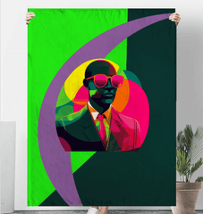 Fashionable Icon Sherpa Blanket - Beyond T-shirts