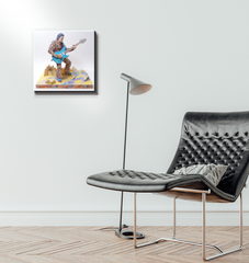 Elegant wrapped canvas featuring blissful botanical designs for modern interiors.