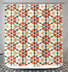 Abstract Kaleidoscope Shower Curtain