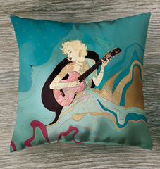Violet Visions Indoor Pillow - Soft and Plush Design