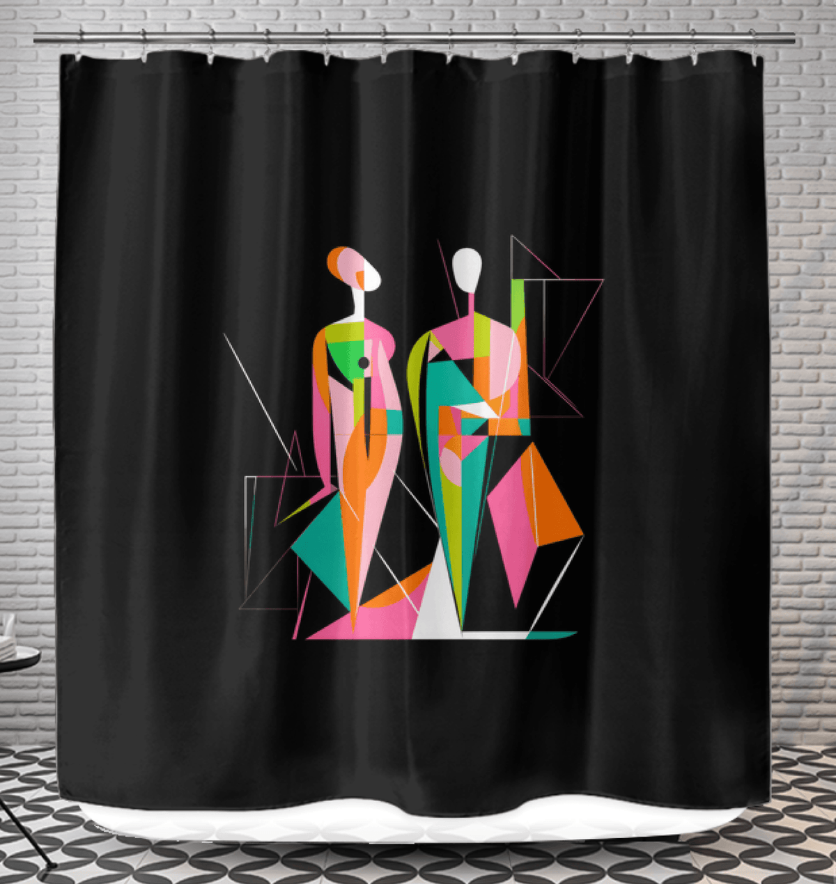 Canvas Couture Art Shower Curtain - Beyond T-shirts