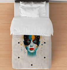 Cascade of Creativity Comforter - Beyond T-shirts