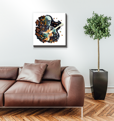 Treble Tranquility Wrapped Canvas