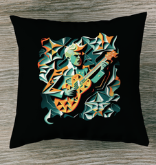 Harmonic Horizon Outdoor Pillow