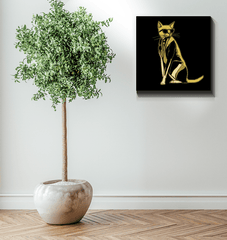 Dreamy Cat Haven Canvas Print - Beyond T-shirts
