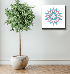 Zen Mandala Meditation Framed Art - Beyond T-shirts