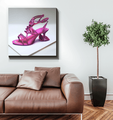 Walking into the Future - Futuristic Shoe Print - Beyond T-shirts