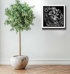 Home decor canvas capturing the essence of Latin beats.