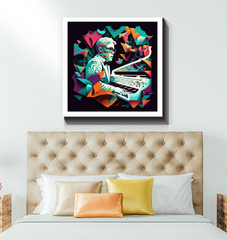 Folklore Melodies Wrapped Canvas