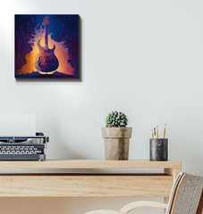 Symphony of Colors - Abstract Music Canvas - Beyond T-shirts