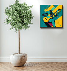 Bluesy Elegance Music Art - Beyond T-shirts