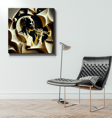 Vibrato Vistas Wrapped Canvas