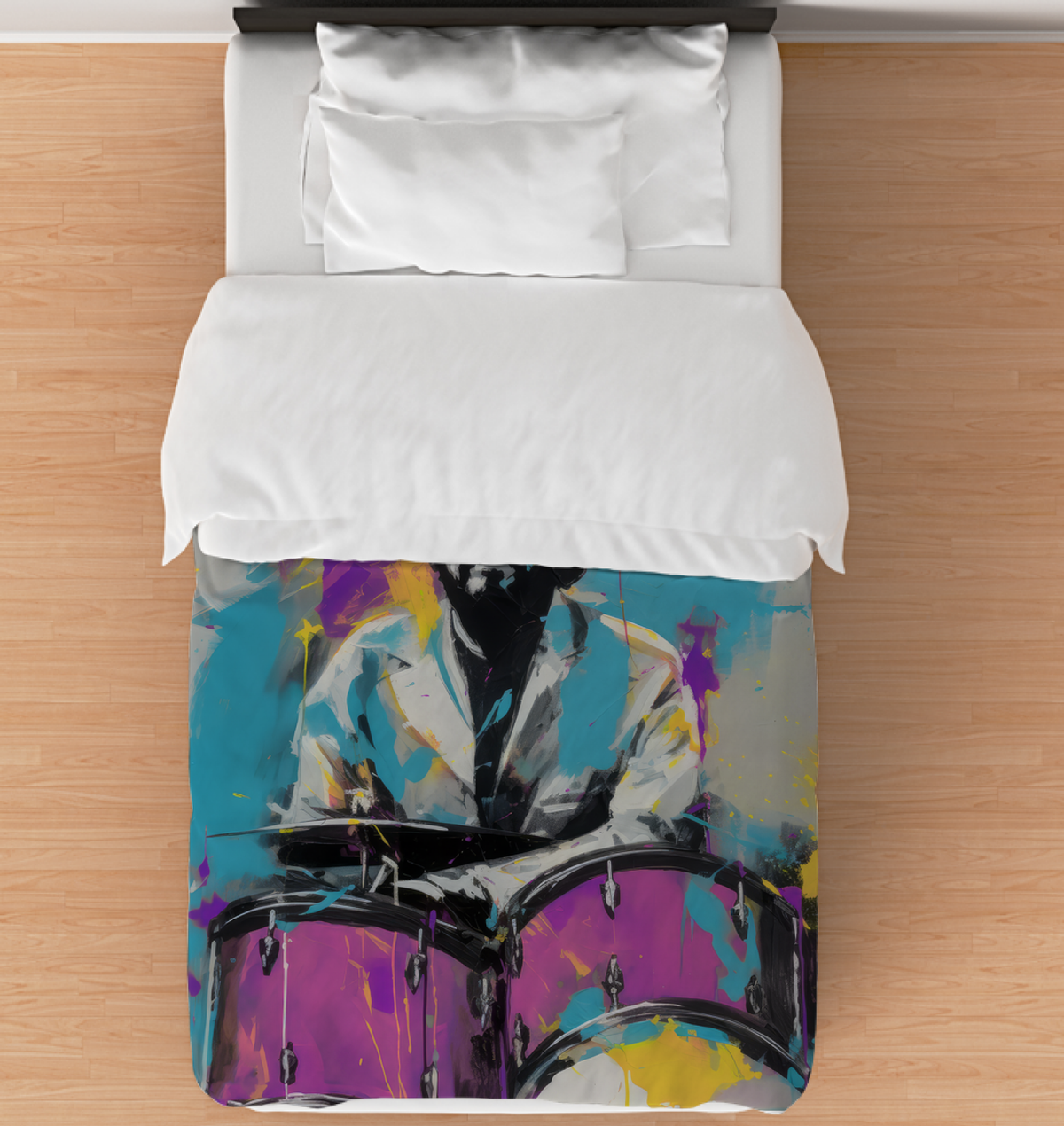 Soft Abstract Comforter