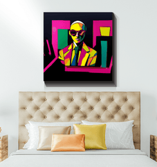 Vibrant Pop Art Fashion Canvas - Beyond T-shirts