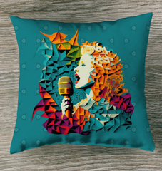 Blues Mood Indoor Pillow