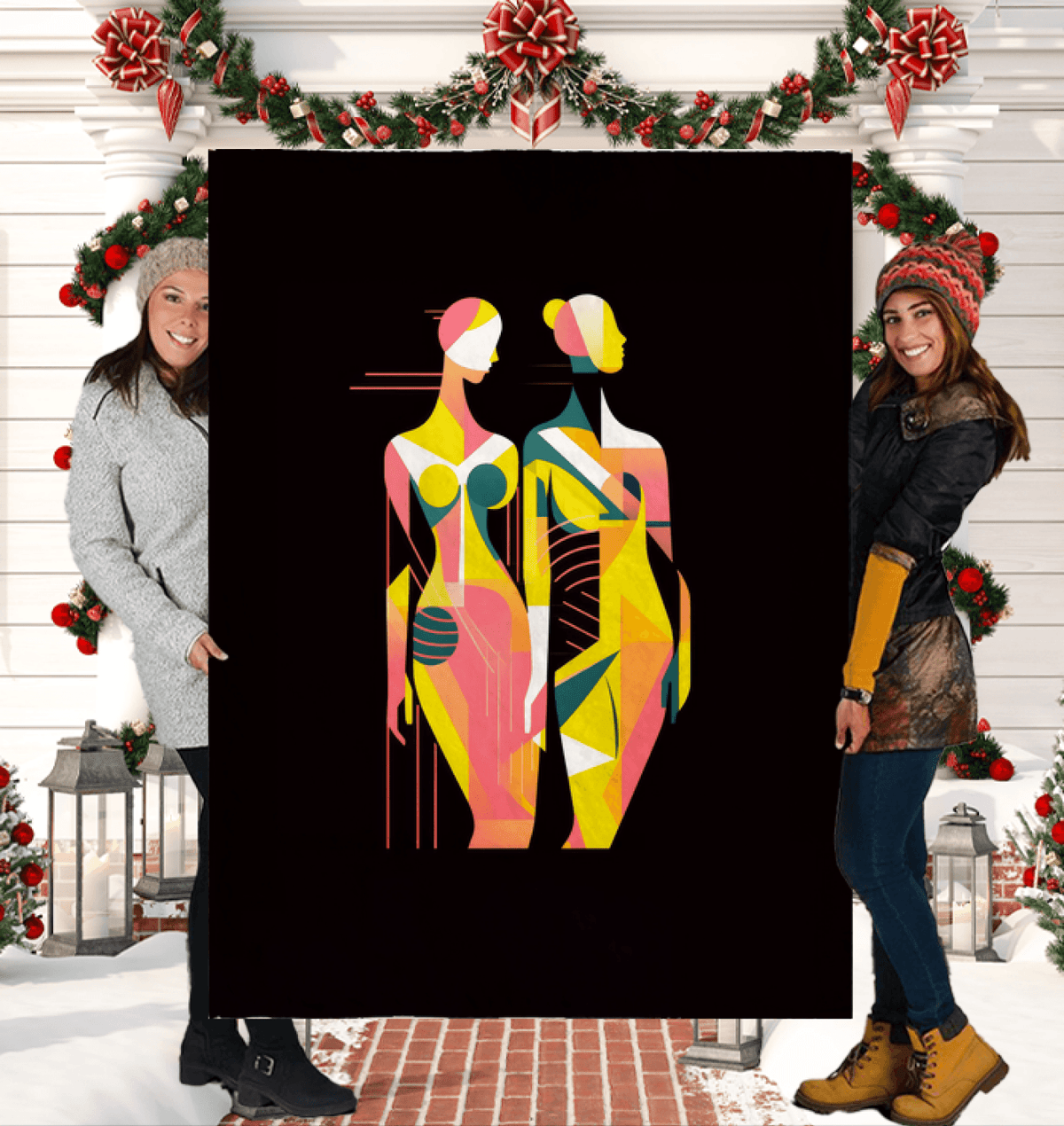 Vivid Vogue Sherpa Elegance - Beyond T-shirts
