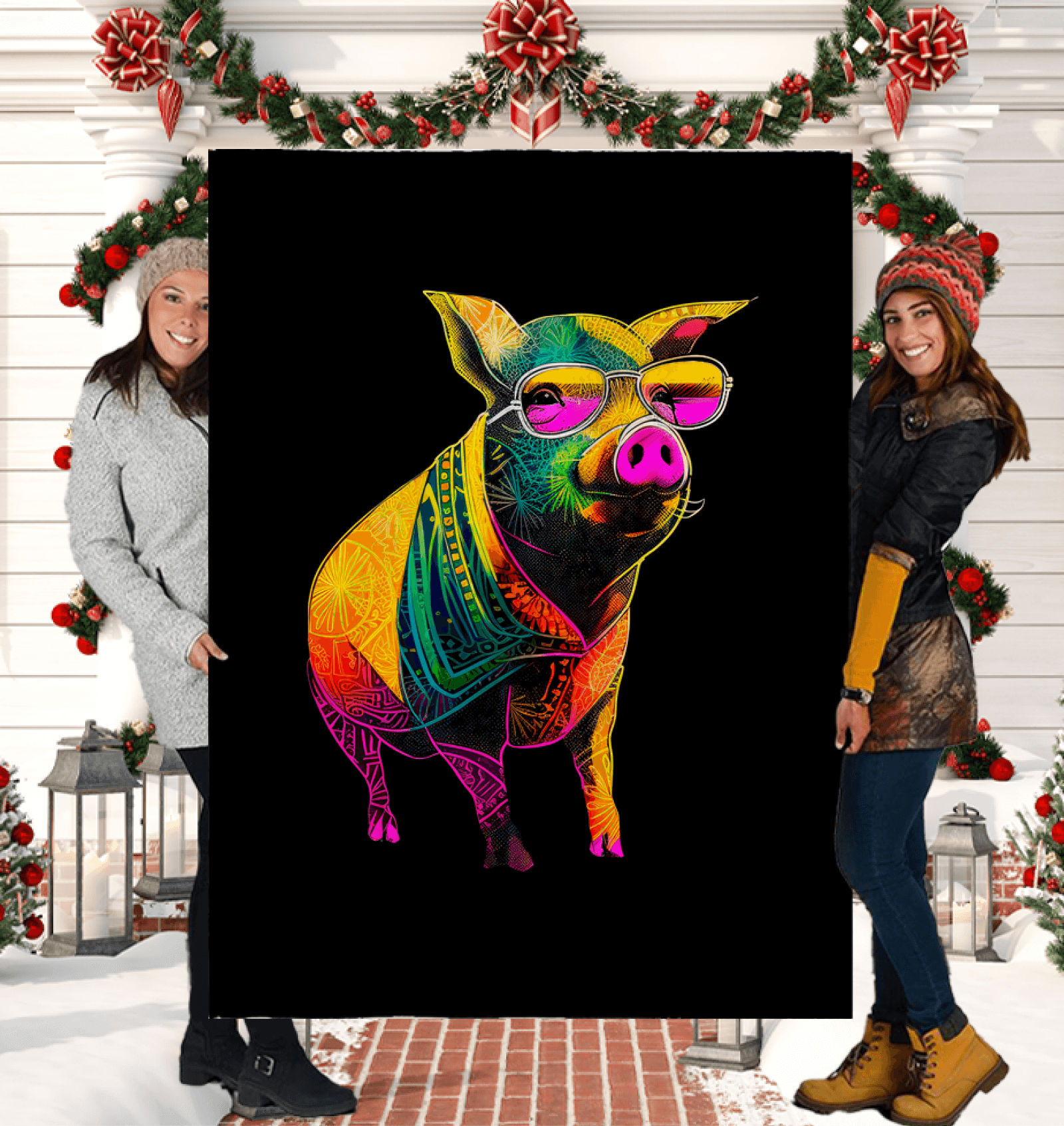 Piglet's Dreamland Sherpa Blanket - Beyond T-shirts