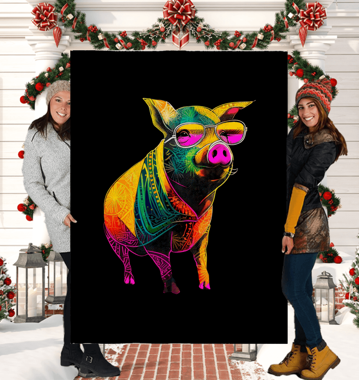 Piglet's Dreamland Sherpa Blanket - Beyond T-shirts