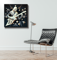 Musical Mirage Wrapped Canvas