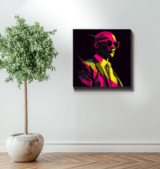 Runway Allure Fashion Canvas Print - Beyond T-shirts