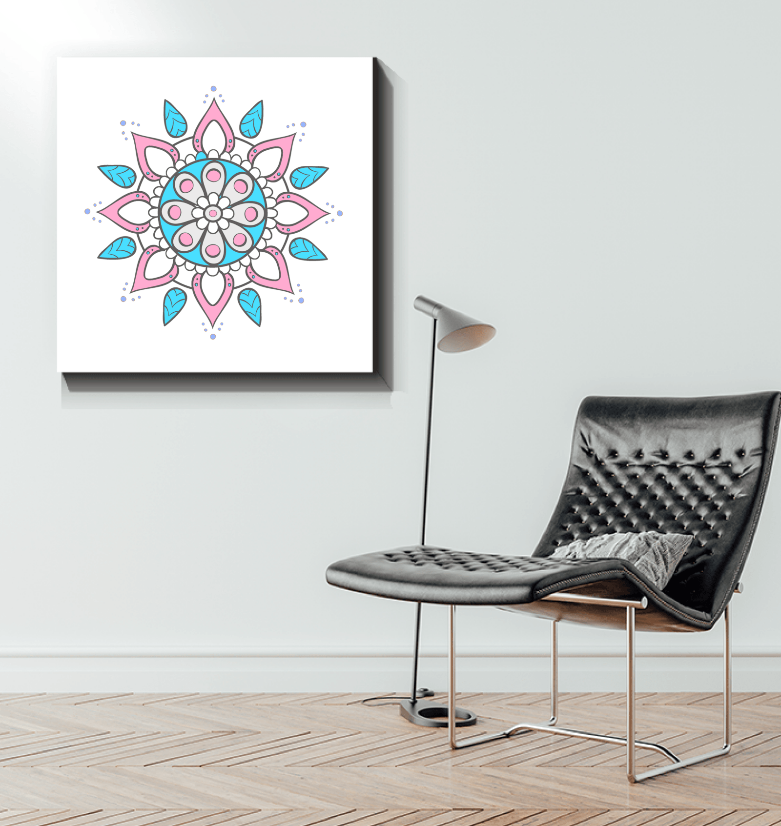 Zen Mandala Meditation Framed Art - Beyond T-shirts