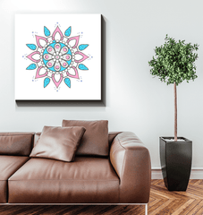 Zen Mandala Meditation Framed Art - Beyond T-shirts