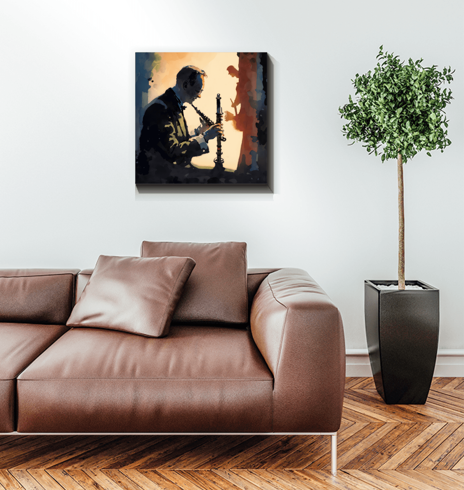 Harmonious Strings - Musician's Canvas Wall Art - Beyond T-shirts