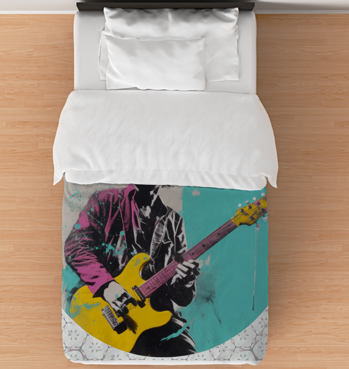 Harmonious Abstract Duvet Cover