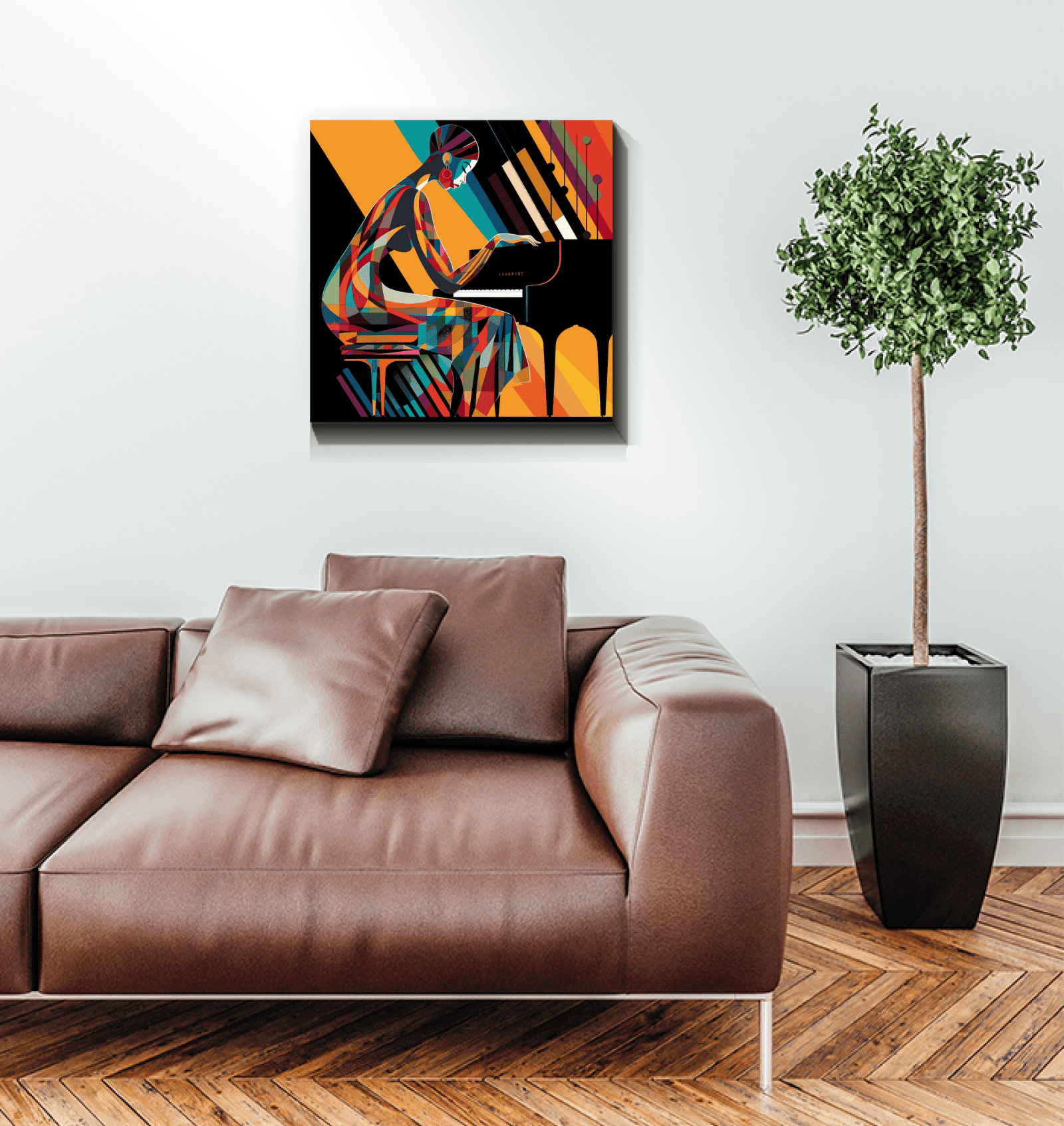 Runway Fusion Serenity Wrapped Canvas - Beyond T-shirts