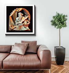Soul Train themed canvas for living room