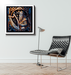 Dancing Couple Wrapped Canvas in Swing Fever Theme