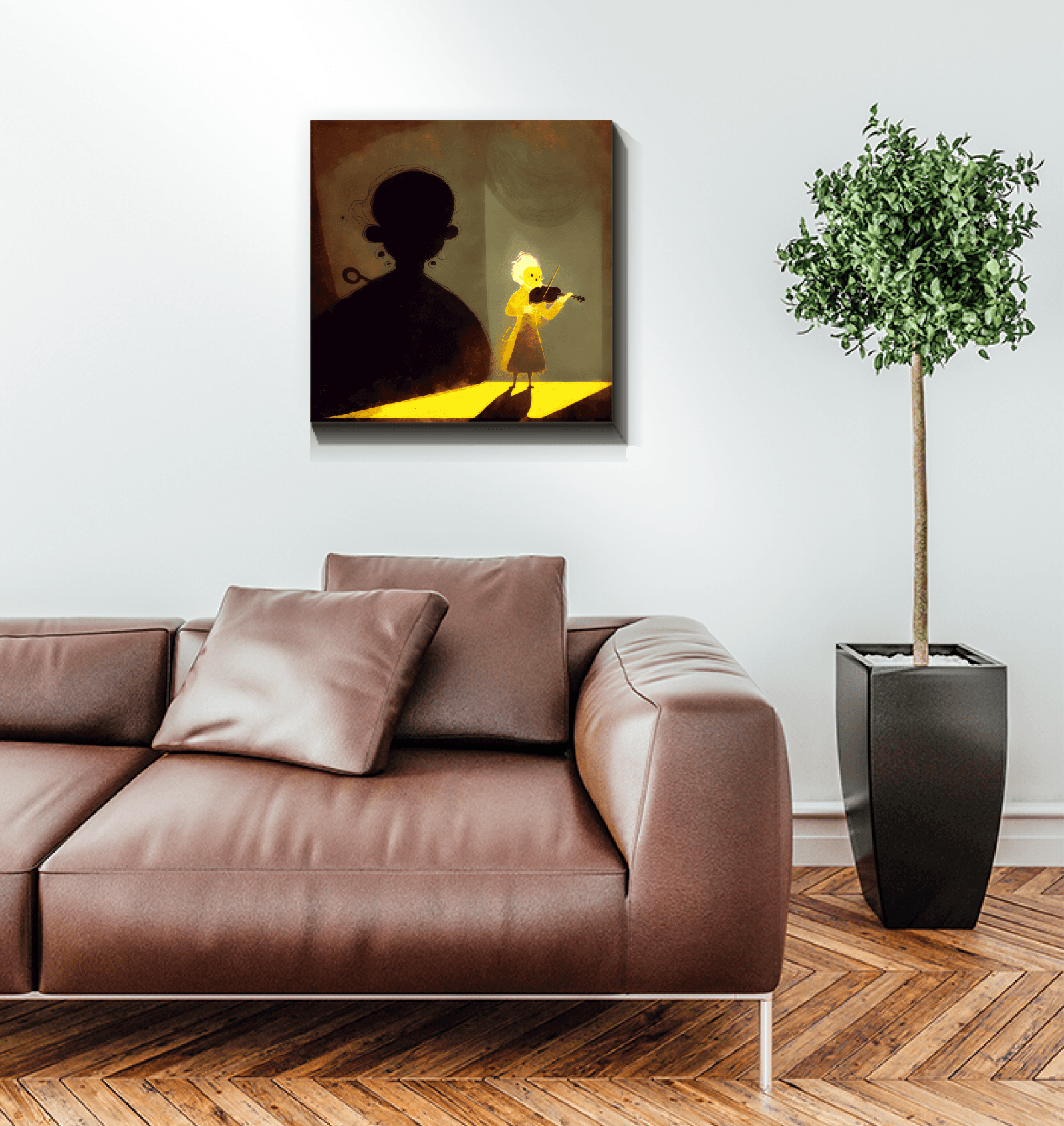Jazz Club Vibes - Vintage Music Canvas Print - Beyond T-shirts
