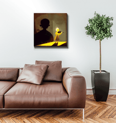 Jazz Club Vibes - Vintage Music Canvas Print - Beyond T-shirts