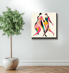 Abstract Runway Couture Fusion Canvas - Beyond T-shirts