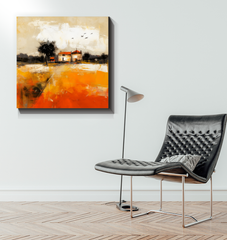 Lakeside Reflections Wrapped Canvas