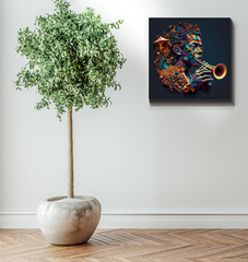 Grunge Grit Wrapped Canvas