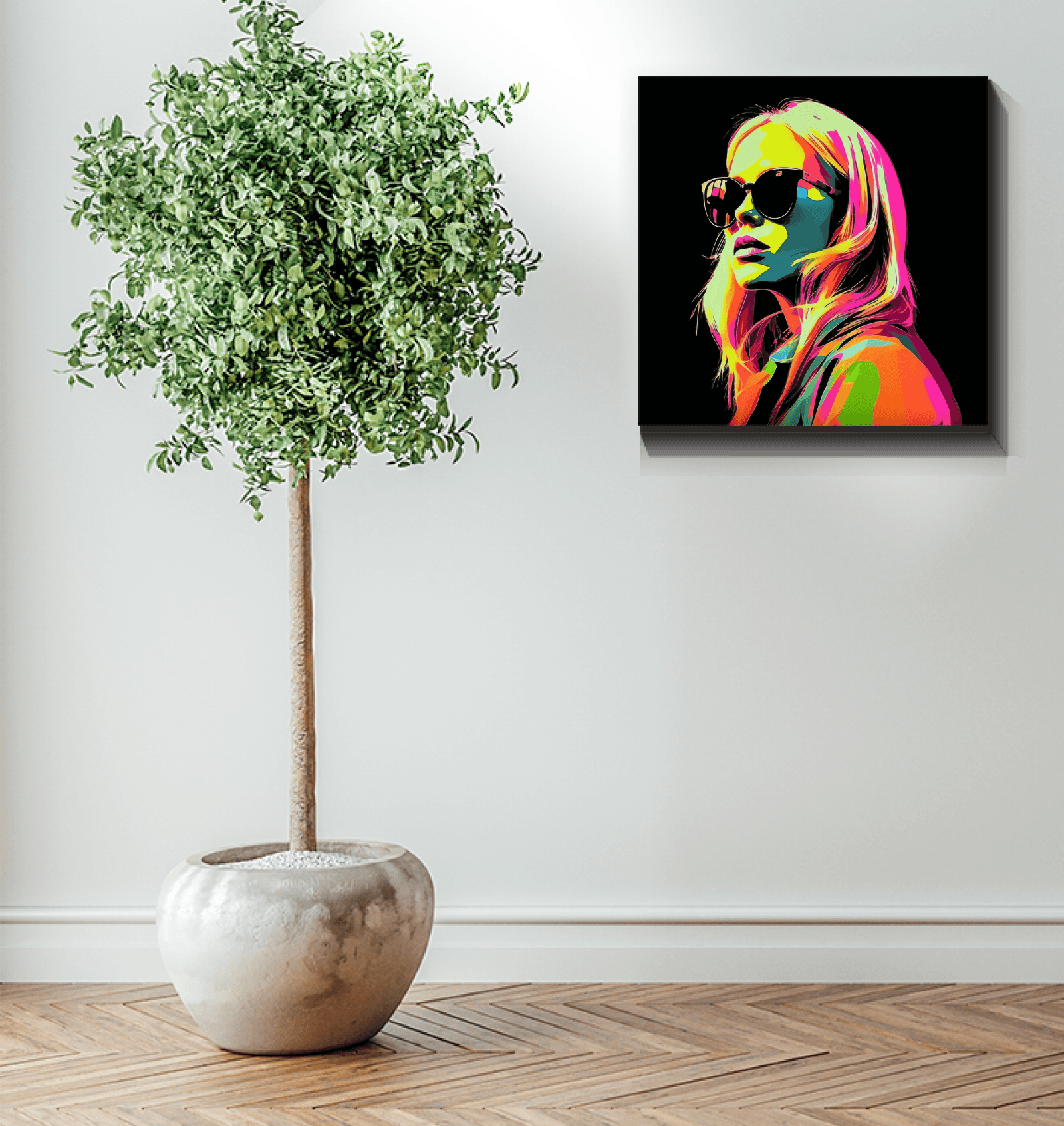 Vogue Vibes Runway Canvas Print - Beyond T-shirts