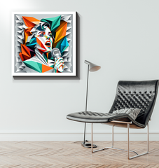 Modern home decor featuring Bluegrass Banjo Canvas.