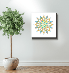 Mandala Elegance Embroidered Hoop - Beyond T-shirts