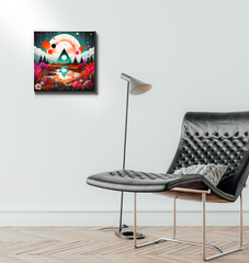 Majestic Mesas Desert Landscape Canvas